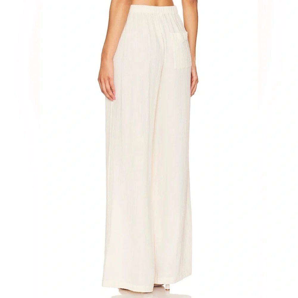 NWT L Space Revolve Santos Pant Wide Leg in Tapioca size Small